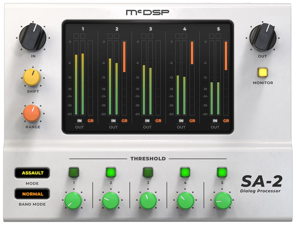 McDSP SA2 Dialog Processor Native v7 interface
