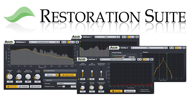 Acon Digital Restoration Suite 2 interface