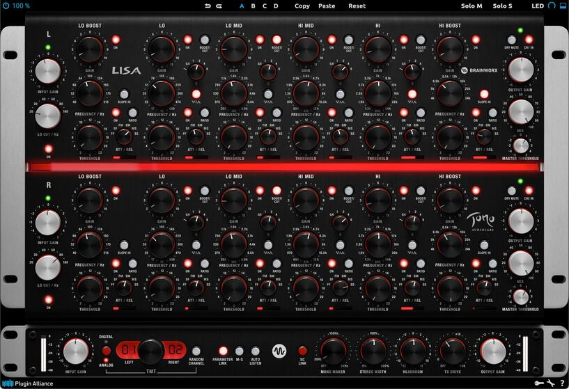 TOMO Audiolabs LISA interface