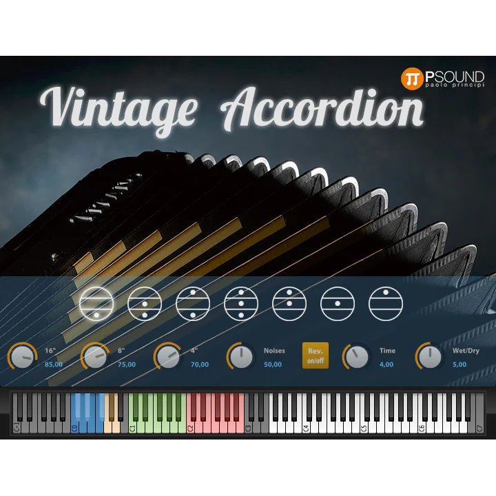 PSOUND Vintage Accordion interface