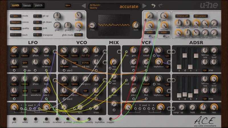 u-he Ace interface