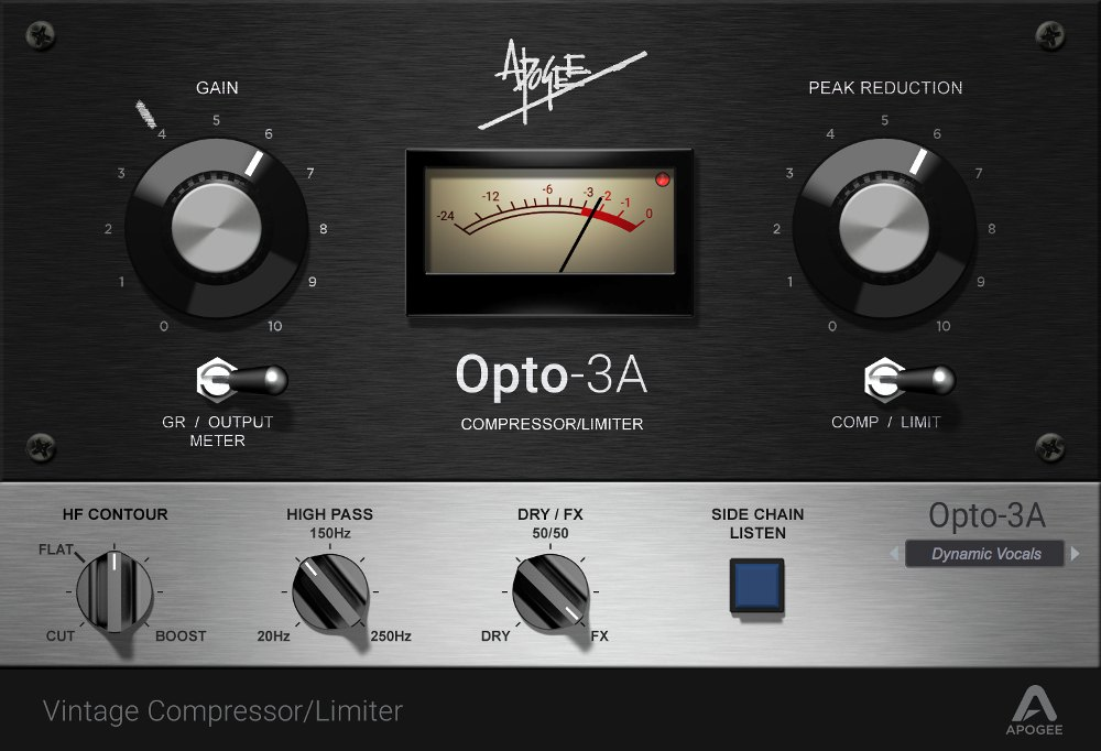 Apogee Opto-3A interface