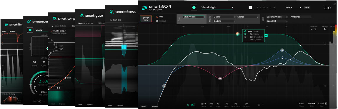 sonible smart:bundle interface