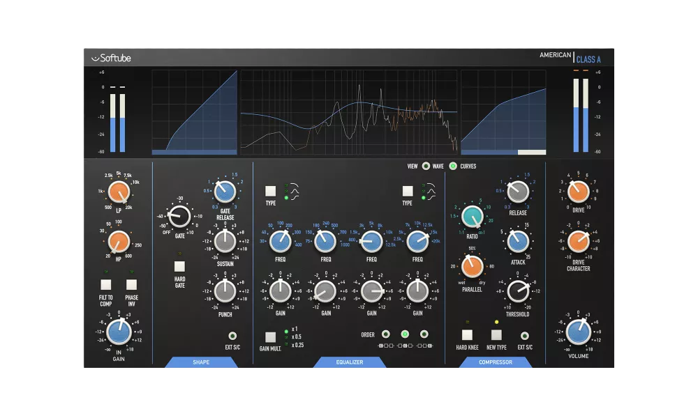 Softube American Class A interface