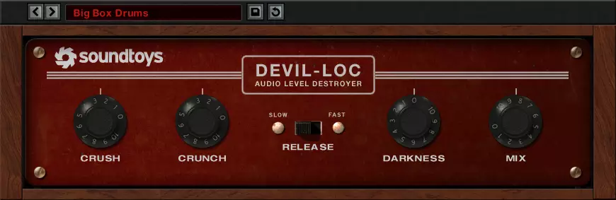 Soundtoys Devil-Loc Deluxe interface