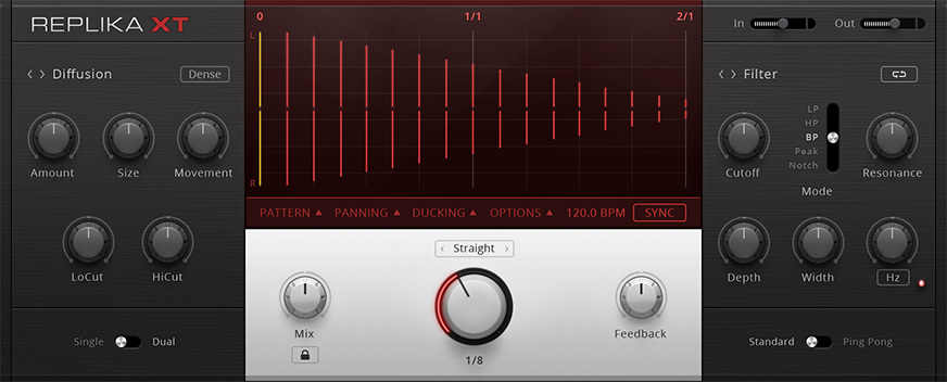 Native Instruments Replika XT interface