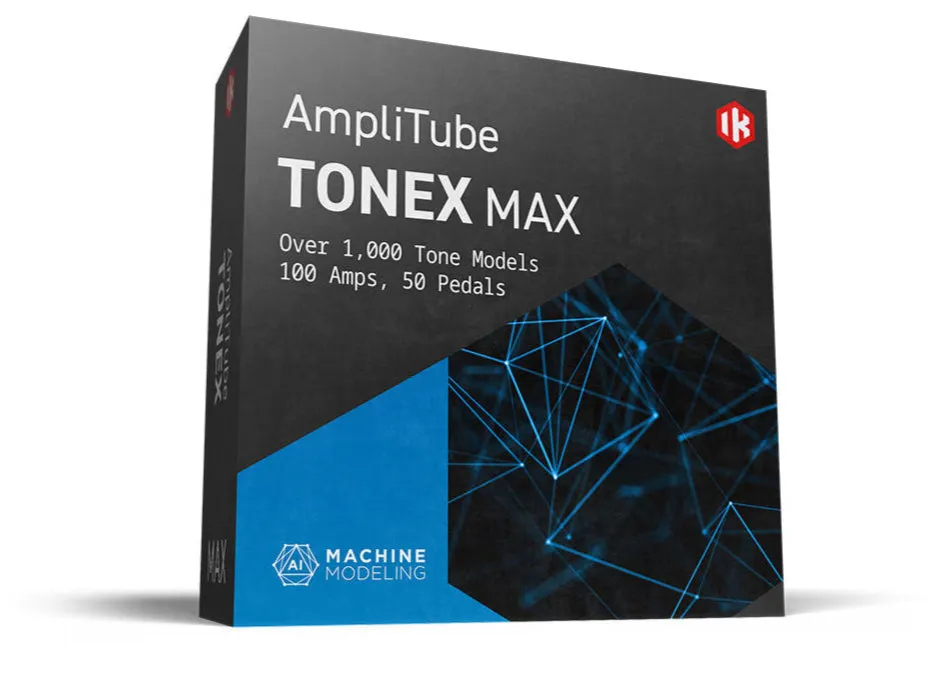 IK Multimedia Amplitube TONEX MAX interface