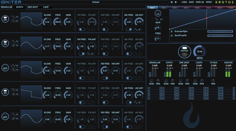 Krotos Audio Igniter interface