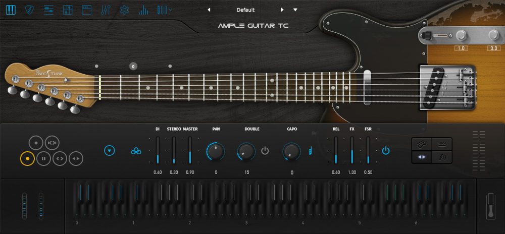 Ample Sound Ample Guitar TC interface