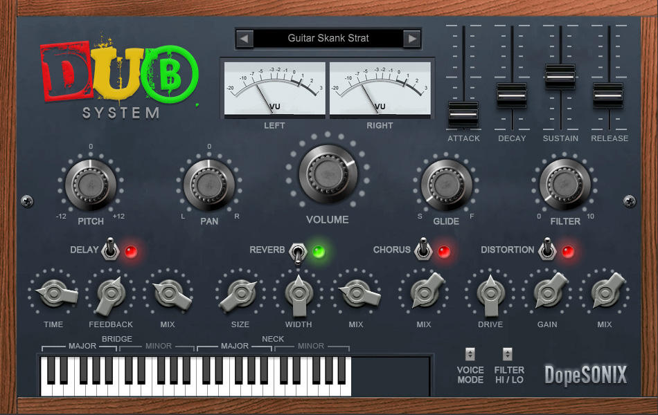 DopeSONIX Dub System interface