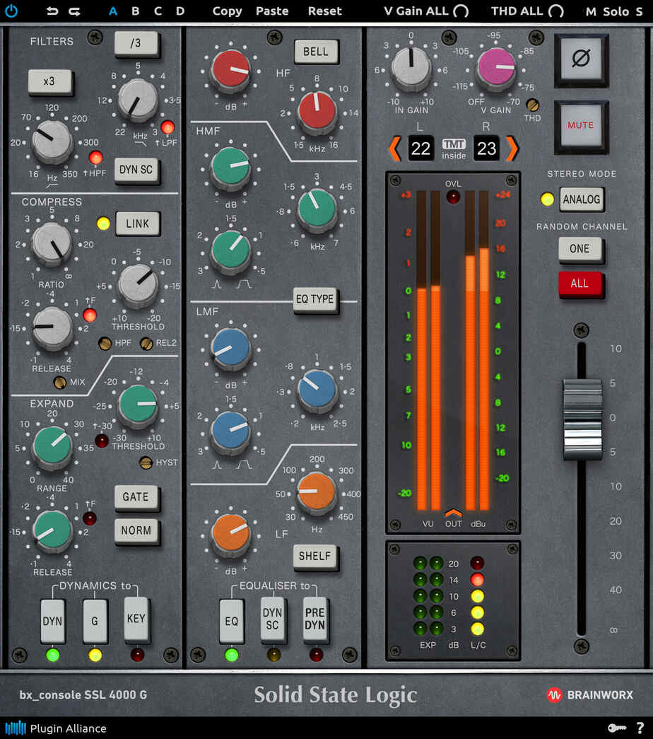 Brainworx bx_console SSL 4000 G interface