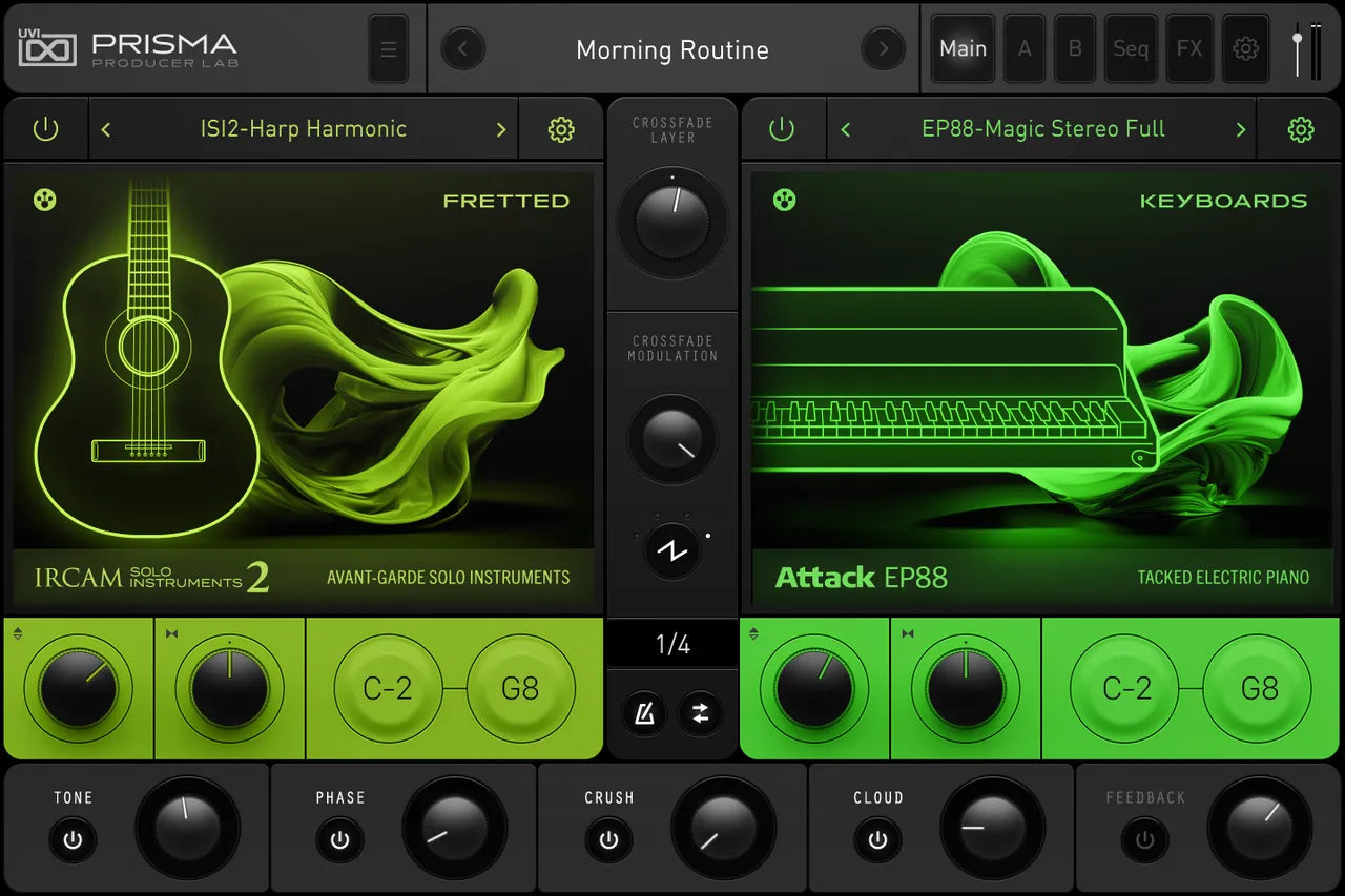 UVI Prisma interface