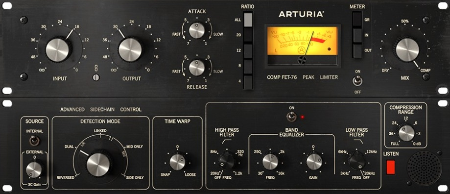 Arturia Comp FET-76 interface