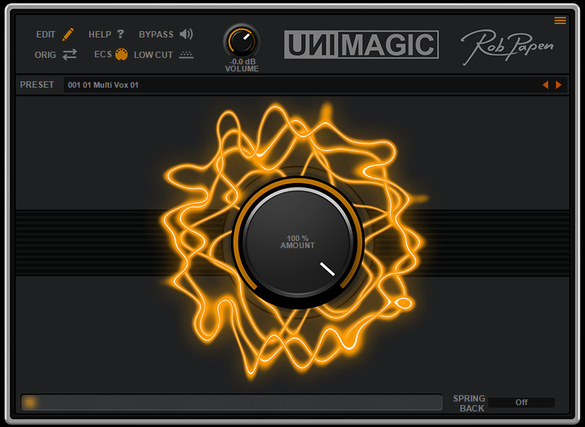 Rob Papen UniMagic interface