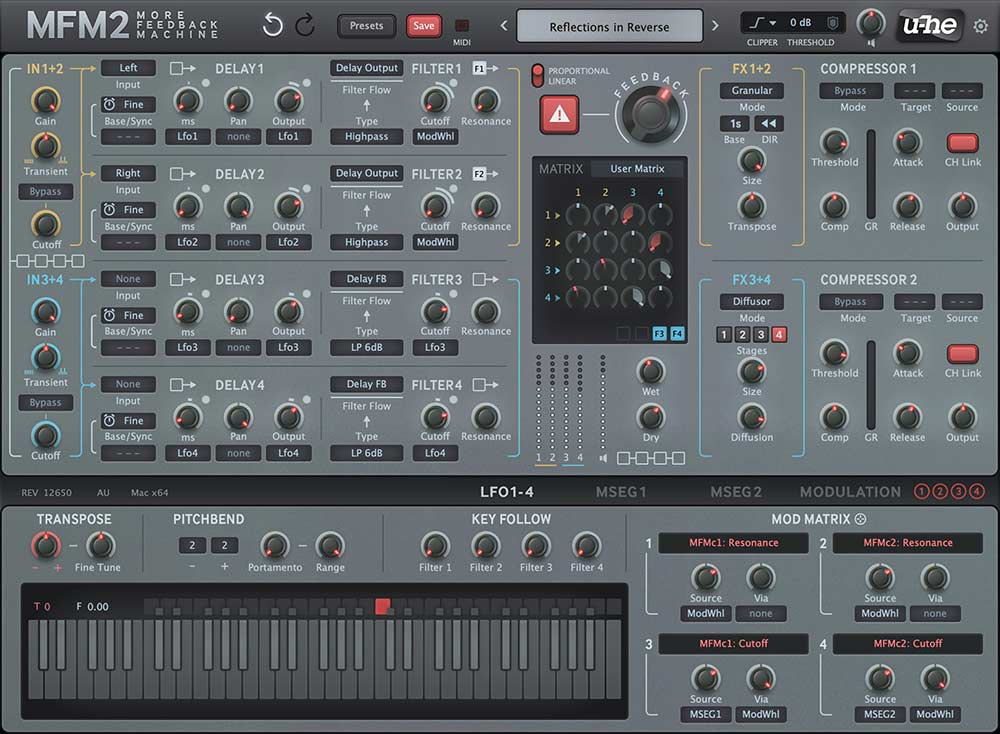 u-he MFM2 interface