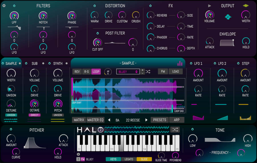 DHPlugins HALO-2 interface