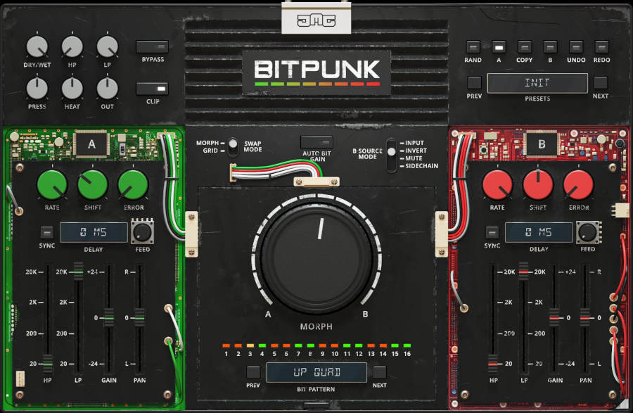 United Plugins BITPUNK interface