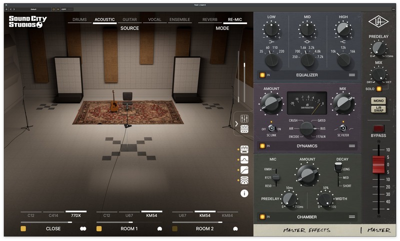Universal Audio Sound City Studios interface