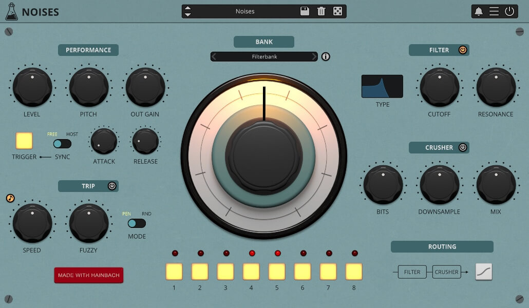AudioThing Noises interface