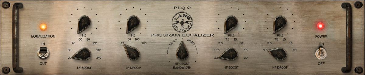 Heritage Audio LANG PEQ-2 interface