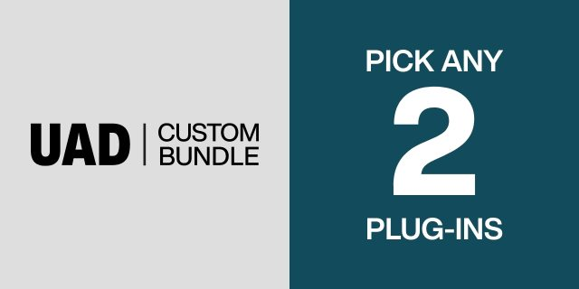 Universal Audio UAD Custom Bundle - Pick Any 2 interface