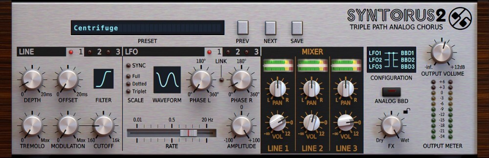 D16 Group Syntorus 2 interface