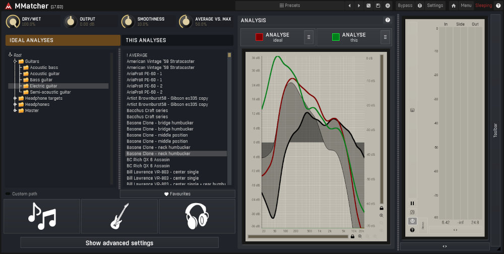MeldaProduction MMatcher interface