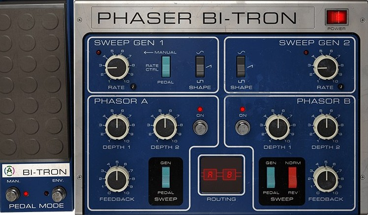 Arturia Phaser BI-TRON interface