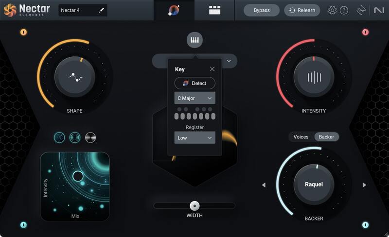 iZotope Nectar 4 Elements interface