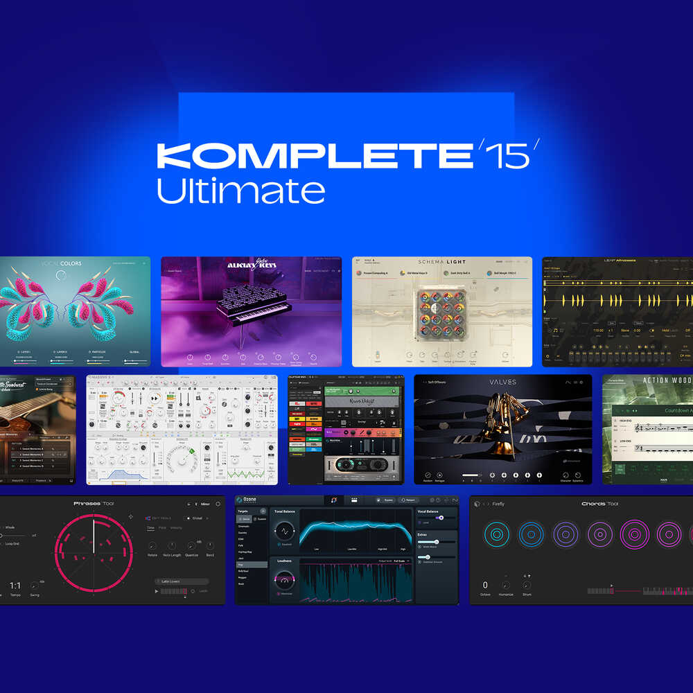 Native Instruments KOMPLETE 15 Ultimate interface