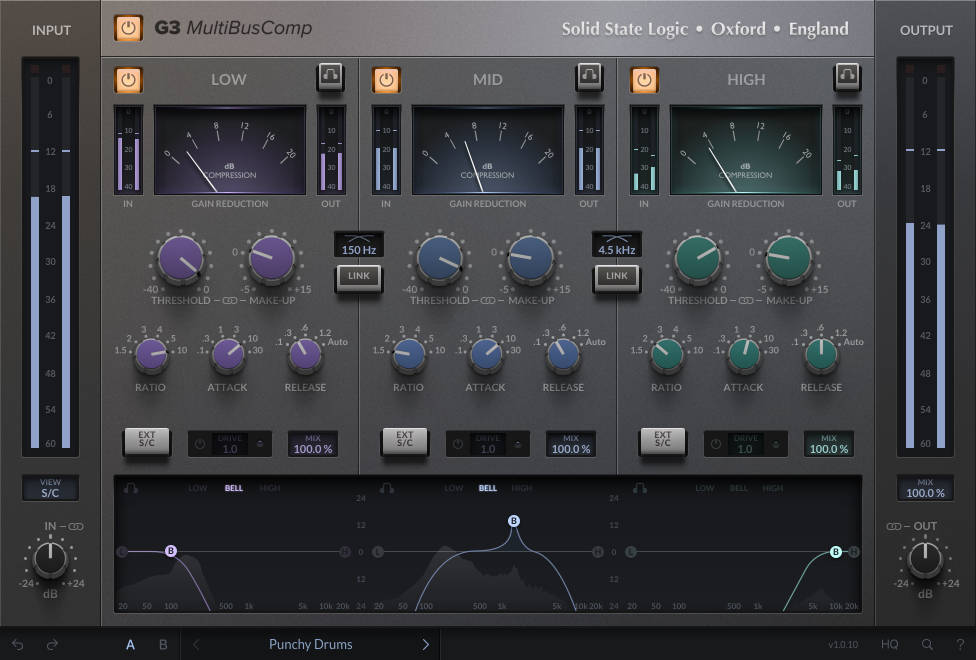 Solid State Logic SSL G3 MultiBusComp interface