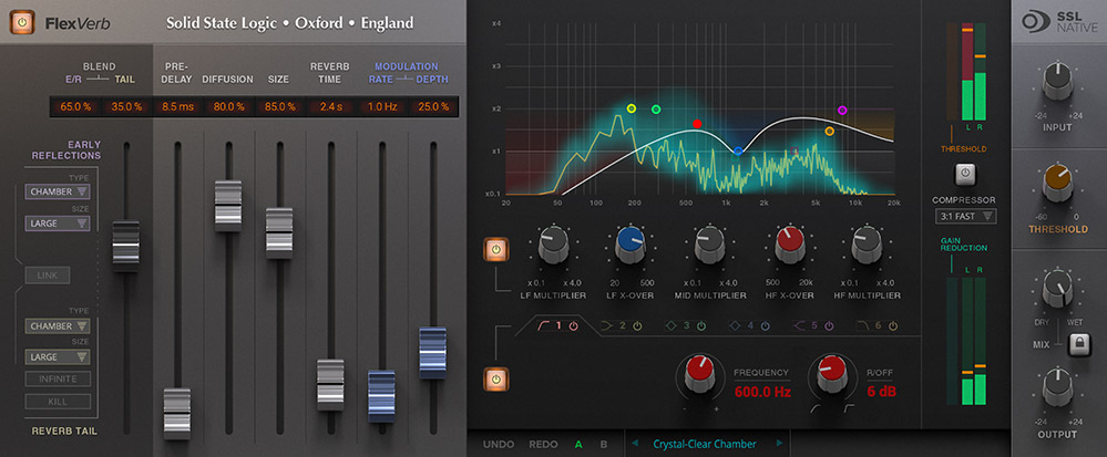 Solid State Logic SSL FlexVerb interface
