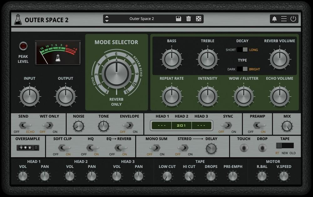 AudioThing Outer Space 2 interface