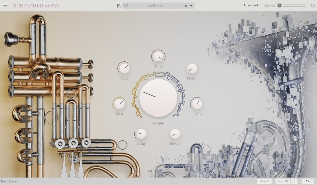 Arturia Augmented BRASS interface