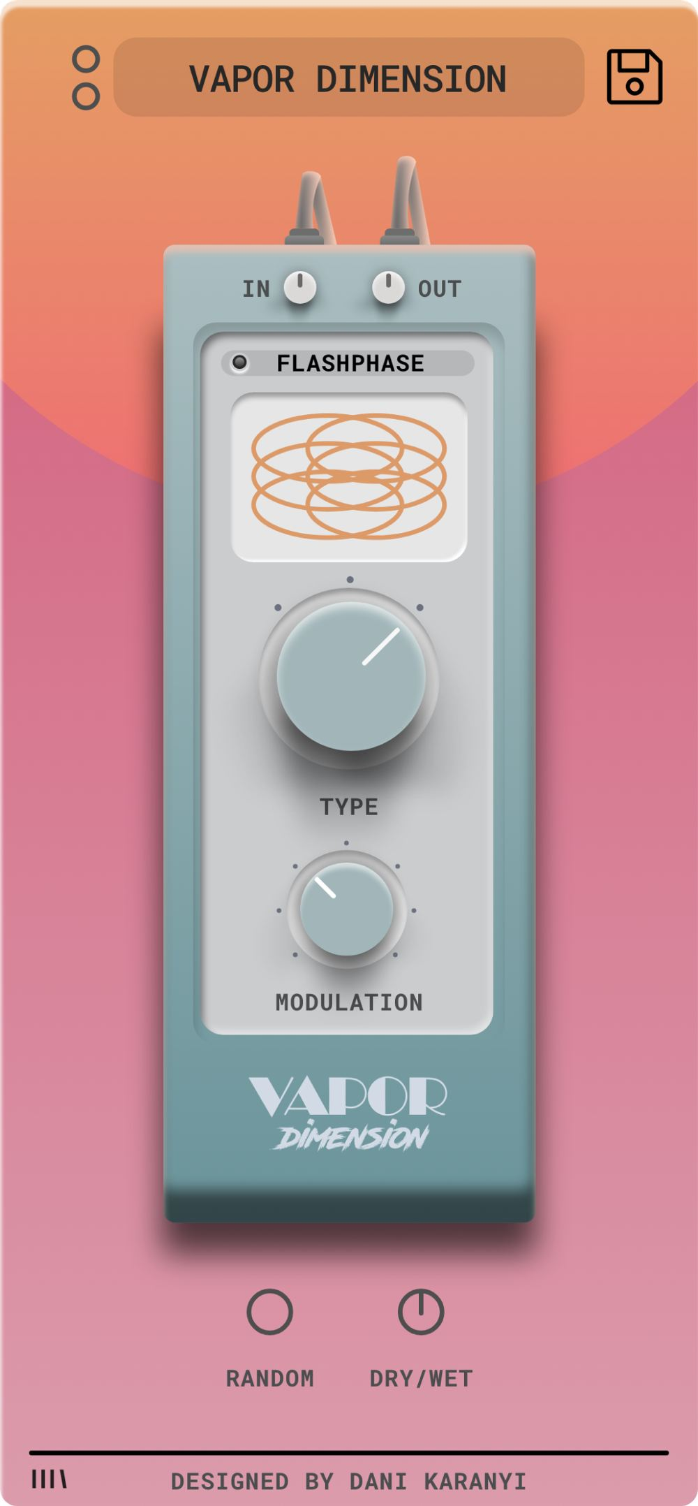 Karanyi Sounds Vapor Dimension interface