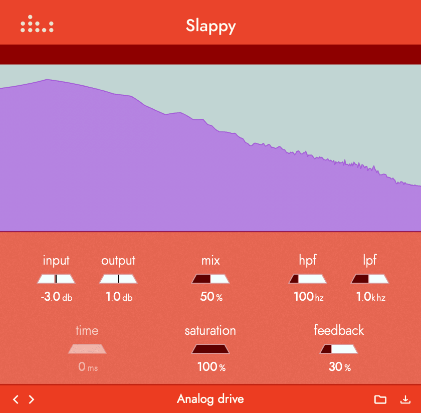 Denise Audio Slappy interface