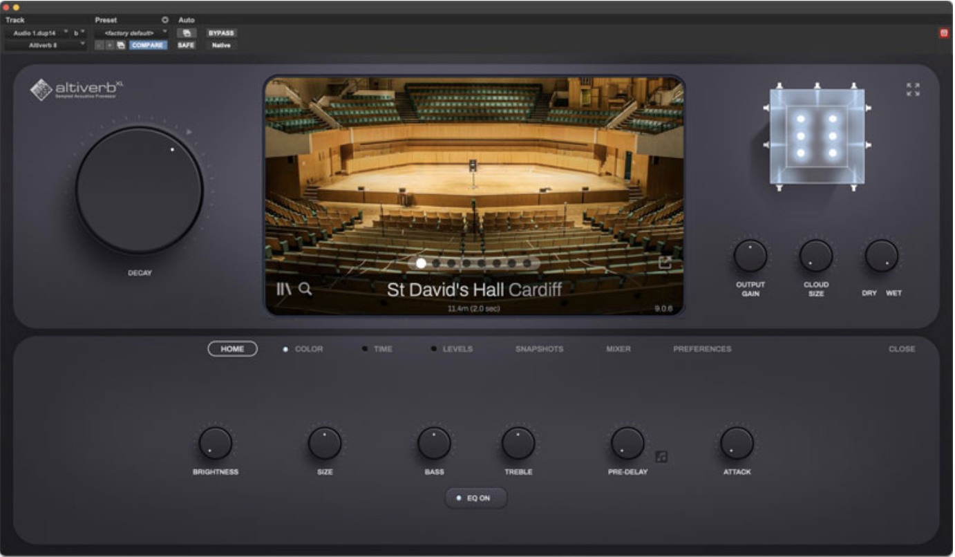 Audio Ease Altiverb 7 Regular interface