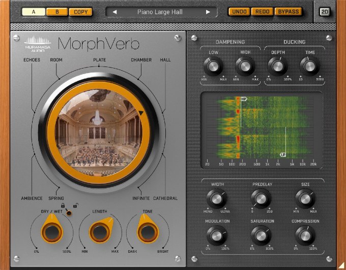 United Plugins MorphVerb interface
