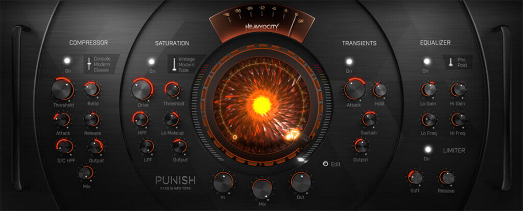 Heavyocity PUNISH interface