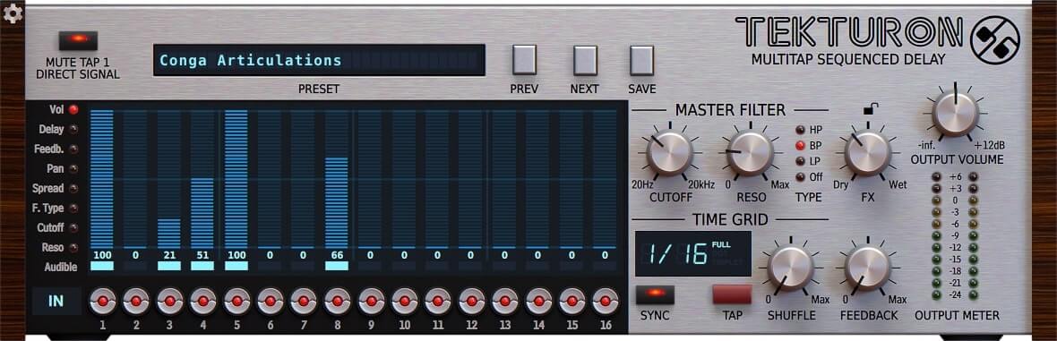 D16 Group Tekturon interface