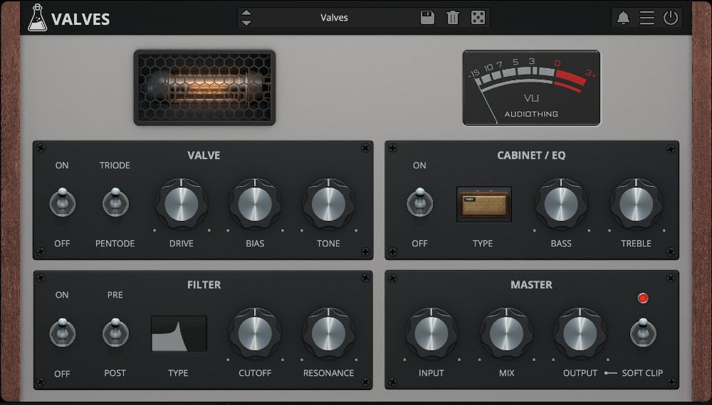 AudioThing Valves interface