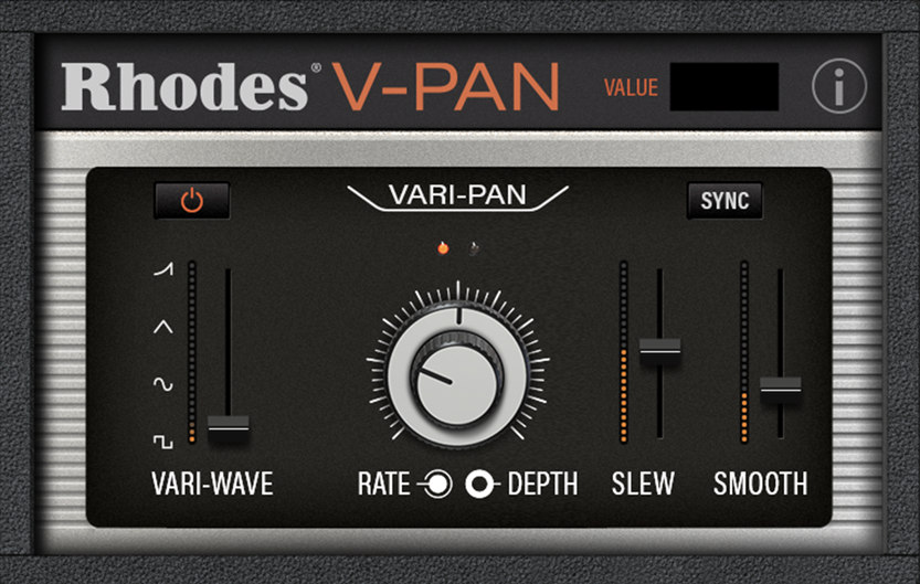 Rhodes V-Pan interface