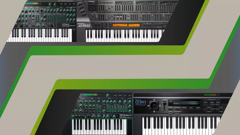 Roland Digital Polysynth Collection interface