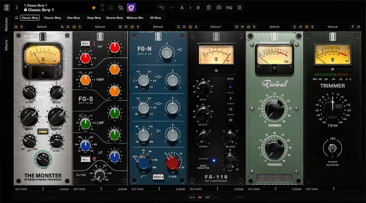 Slate Digital VMR - Virtual Mix Rack interface