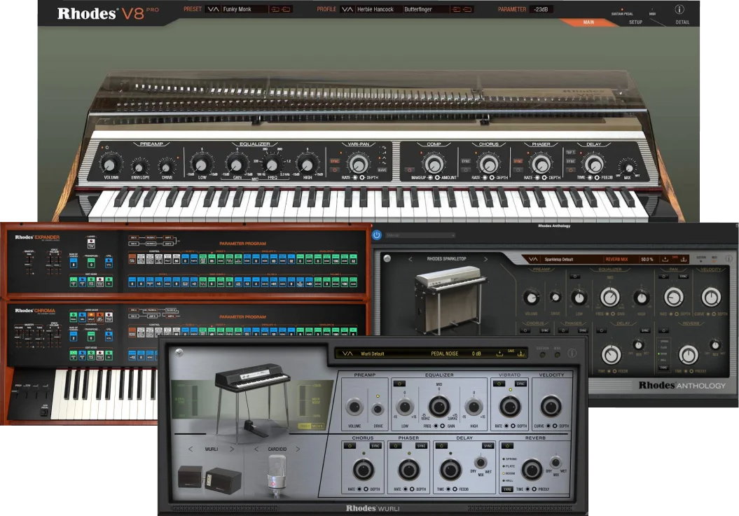Rhodes Rhodes Complete Keys Bundle interface
