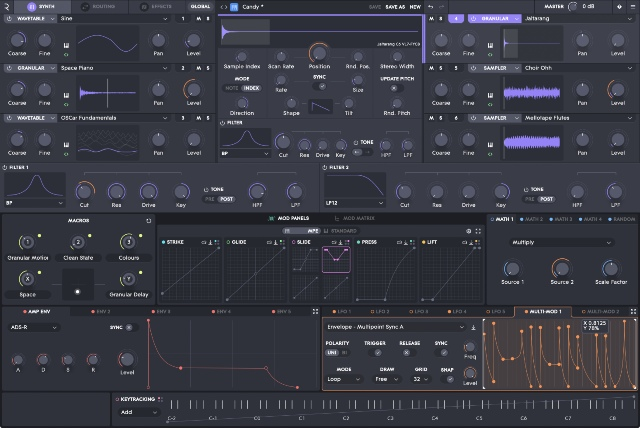 ROLI Equator2 interface