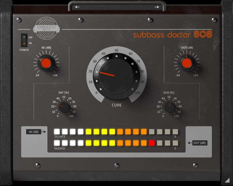 United Plugins SubBass Doctor 808 interface