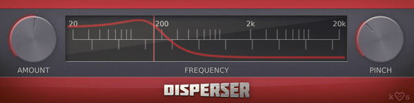 Kilohearts Disperser interface