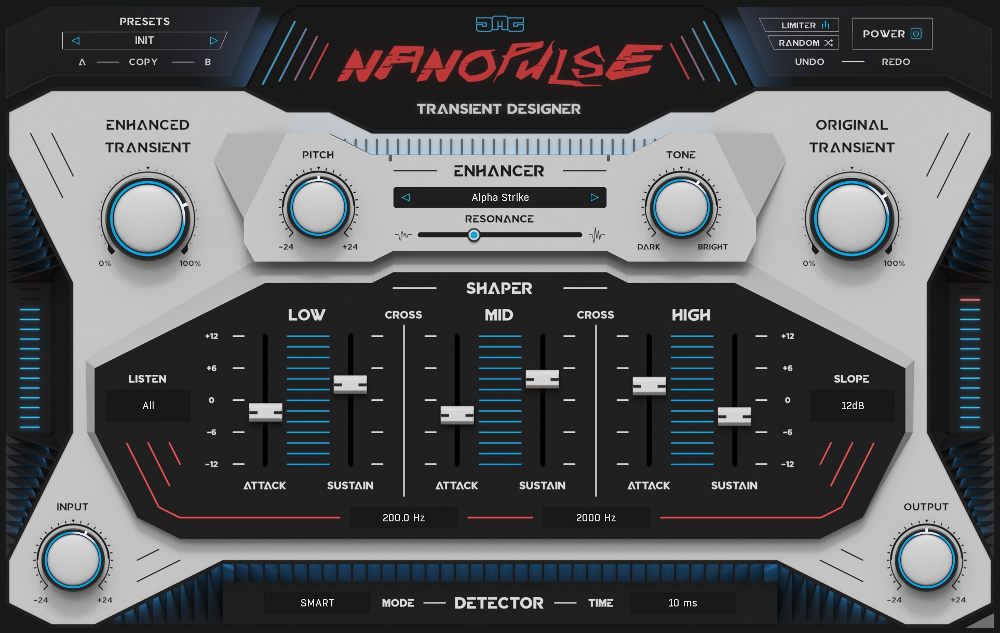 United Plugins Nanopulse interface