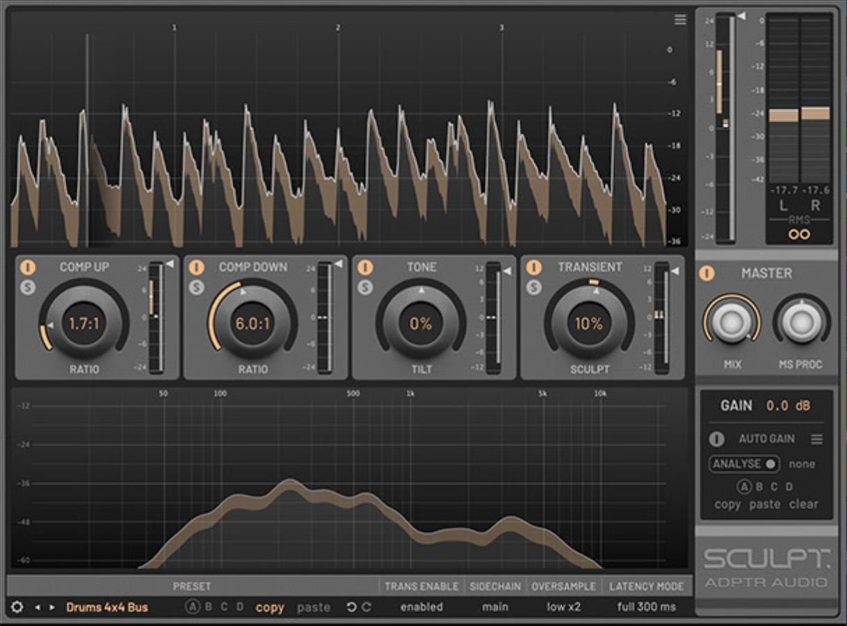 ADPTR AUDIO SCULPT interface